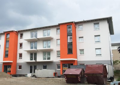 Neubau von drei Mehrfamilienhäusern